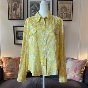 Banana Republic Button Down Shirt, Sz L
